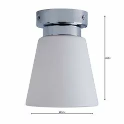 Dunelm Delavin 1 Light Pendant Frosted Glass Flush Ceiling Fitting 12 Dunelm Delavin 1 Light Pendant Frosted Glass Flush Ceiling Fitting -Cheap wall lights Store 1000157766 alt04