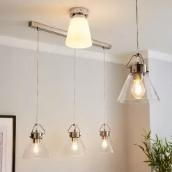 Dunelm Delavin 1 Light Pendant Frosted Glass Flush Ceiling Fitting 13 Dunelm Delavin 1 Light Pendant Frosted Glass Flush Ceiling Fitting -Cheap wall lights Store 1000157766 alt08