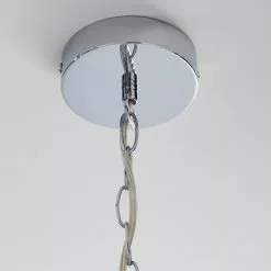 Dunelm Livia 3 Light Jewel Shaded Grey Chandelier -Cheap wall lights Store 1000158433 alt03