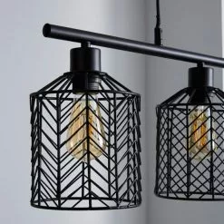 Dunelm Siena 3 Light Diner Ceiling Fitting -Cheap wall lights Store 1000158450 alt03