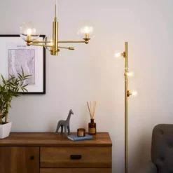 Elements Nour 3 Light Antique Brass Ceiling Fitting -Cheap wall lights Store 1000158452 alt08