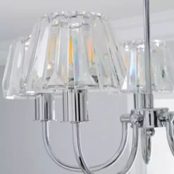 Dunelm Paloma 5 Light Glass Ceiling Fitting -Cheap wall lights Store 1000158481 alt02