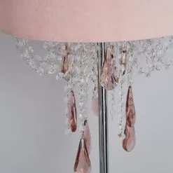 Dunelm Halle French Velvet Jewel Blush Pink Floor Lamp 10 Dunelm Halle French Velvet Jewel Blush Pink Floor Lamp -Cheap wall lights Store 1000158505 alt02