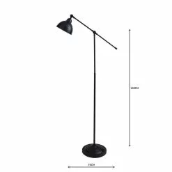 Dunelm Lever Arm Black Floor Lamp 12 Dunelm Lever Arm Black Floor Lamp -Cheap wall lights Store 1000158533 alt04