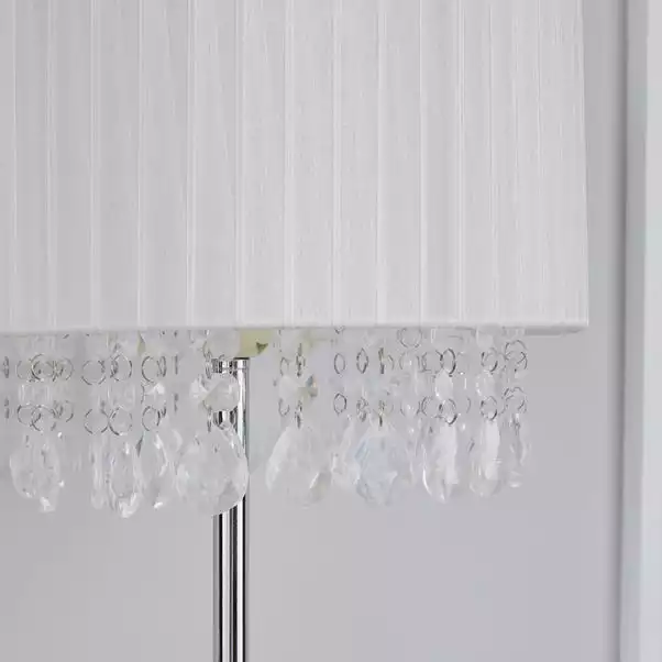 Dunelm Riah Jewel Ivory Floor Lamp 5 Dunelm Riah Jewel Ivory Floor Lamp - Image 3