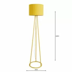 Elements Sara Ochre Floor Lamp -Cheap wall lights Store 1000158556 alt04