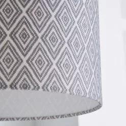 Dunelm Oslo Drum Lamp Shade 30cm Grey 8 Dunelm Oslo Drum Lamp Shade 30cm Grey -Cheap wall lights Store 1000158565 alt03