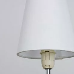 Dunelm Sara Candle Lamp Shade White -Cheap wall lights Store 1000158583 alt02