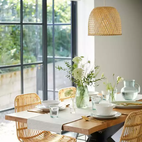 Dunelm Leena Bamboo Easy Fit Pendant 7 Dunelm Leena Bamboo Easy Fit Pendant - Image 5