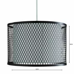 Dunelm Palle Mesh Black Easy Fit Pendant -Cheap wall lights Store 1000158674 alt04