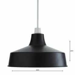 Dunelm Stern Black Easy Fit Pendant -Cheap wall lights Store 1000158683 alt04