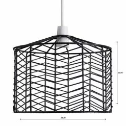 Dunelm Siena Black Easy Fit Pendant -Cheap wall lights Store 1000158692 alt04