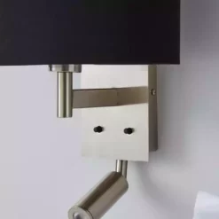 Dunelm Reader Shaded Black Wall Light 11 Dunelm Reader Shaded Black Wall Light -Cheap wall lights Store 1000158739 alt03