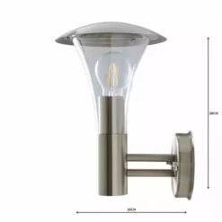 Dunelm Grax Steel Outdoor Wall Light -Cheap wall lights Store 1000158749 alt04