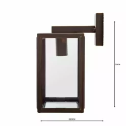 Dunelm London Bronze Industrial Outdoor Wall Light -Cheap wall lights Store 1000158753 alt04