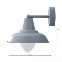 Dunelm Galley Matt Grey Outdoor Wall Light -Cheap wall lights Store 1000158754 alt04