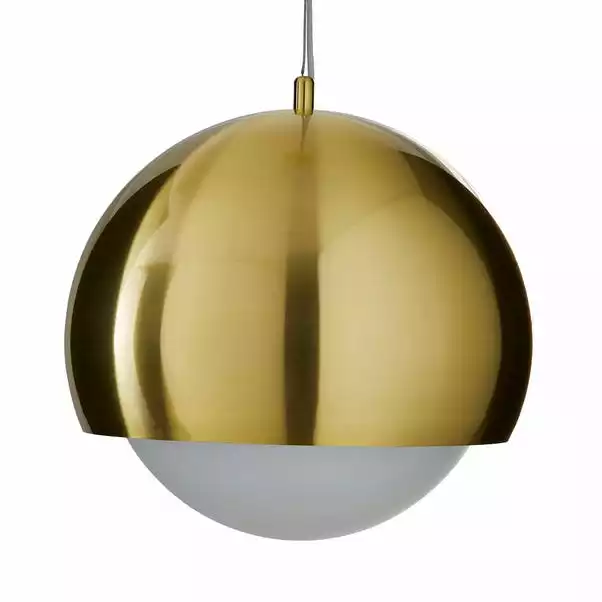 Dunelm Lara Ceiling Fitting Brass 7 Dunelm Lara Ceiling Fitting Brass - Image 5