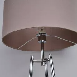 Dunelm Nora Tripod Floor Lamp Chrome -Cheap wall lights Store 1000165059 alt02