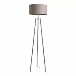 Dunelm Nora Tripod Floor Lamp Chrome -Cheap wall lights Store 1000165059 alt04