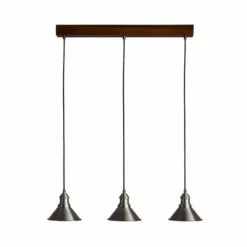 Dunelm Ellis 3 Light Mesh Ceiling Fitting Black -Cheap wall lights Store 1000165069 alt04