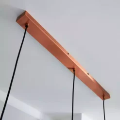 Dunelm Hunter 3 Light Glass Diner Bar Ceiling Fitting -Cheap wall lights Store 1000165072 alt03