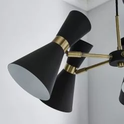 Dunelm Archie Black 5 Light Ceiling Fitting -Cheap wall lights Store 1000166686 alt02