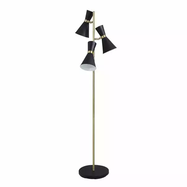 Dunelm Archie Black Floor Lamp 7 Dunelm Archie Black Floor Lamp - Image 5