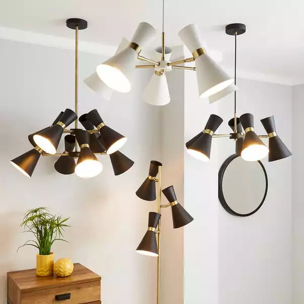 Dunelm Archie Black Floor Lamp 8 Dunelm Archie Black Floor Lamp - Image 6