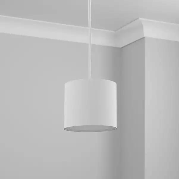 Dunelm Ava Small 20cm Drum Lamp Shade 4 Dunelm Ava Small 20cm Drum Lamp Shade - Image 2