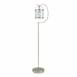 Dunelm Hurricane Satin Nickel Floor Lamp -Cheap wall lights Store 1000169168 alt04
