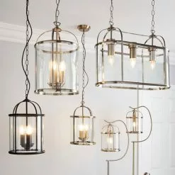 Dunelm Hurricane Satin Nickel Floor Lamp -Cheap wall lights Store 1000169168 alt05