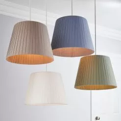 Dunelm Ingrid Wrap 30cm Tapered Lamp Shade -Cheap wall lights Store 1000169169 alt05