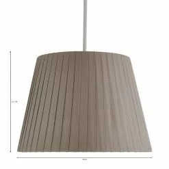 Dunelm Ingrid Wrap 30cm Tapered Lamp Shade -Cheap wall lights Store 1000169169 alt07