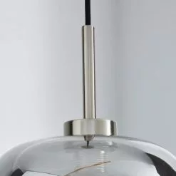 Dunelm Palazzo Smoked Glass Pendant Ceiling Fitting -Cheap wall lights Store 1000169214 alt02