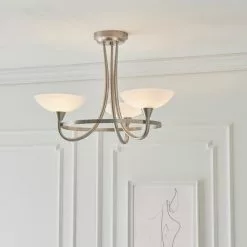 Vogue Lighting Vogue Cagney 3 Light Semi Flush Ceiling Fitting Chrome 10 Vogue Lighting Vogue Cagney 3 Light Semi Flush Ceiling Fitting Chrome -Cheap wall lights Store 1000169429 alt02