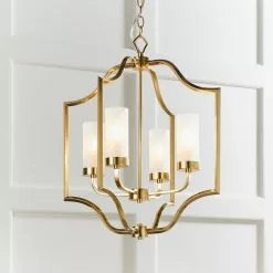 Vogue Lighting Vogue Edrea 4 Light Ceiling Fitting Brass -Cheap wall lights Store 1000169438 alt02