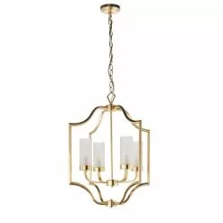Vogue Lighting Vogue Edrea 4 Light Ceiling Fitting Brass -Cheap wall lights Store 1000169438 alt05