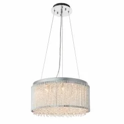 Vogue Lighting Vogue Galina 12 Light Crystal Ceiling Fitting Chrome -Cheap wall lights Store 1000169444 alt01