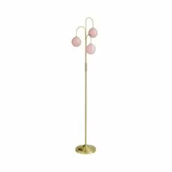 Dunelm Gigi 3 Light Gold Floor Lamp -Cheap wall lights Store 1000180638 alt05