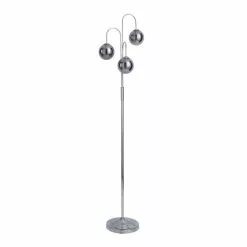 Dunelm Gigi 3 Light Chrome Floor Lamp -Cheap wall lights Store 1000180640 alt05