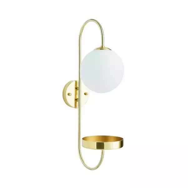 Dunelm Gigi Easy Fit Plug In White Wall Light 7 Dunelm Gigi Easy Fit Plug In White Wall Light - Image 5