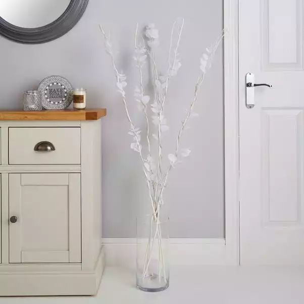 Dunelm White Eucalyptus Twig Light 4 Dunelm White Eucalyptus Twig Light - Image 2