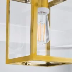 Dunelm London Bathroom Ceiling Fitting Brushed Gold -Cheap wall lights Store 1000182549 alt02