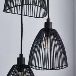 Elements Jaula Black Cluster Ceiling Fitting 10 Elements Jaula Black Cluster Ceiling Fitting -Cheap wall lights Store 1000182569 alt02