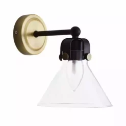 Dunelm Paulson Bathroom Wall Light Antique Brass -Cheap wall lights Store 1000182579 alt05