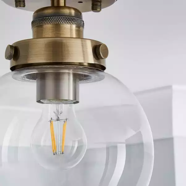 Dunelm Broden Bathroom Flush Fitting Antique Brass 6 Dunelm Broden Bathroom Flush Fitting Antique Brass - Image 4