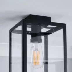 Dunelm London Bathroom Flush Fitting Matt Black -Cheap wall lights Store 1000182585 alt03