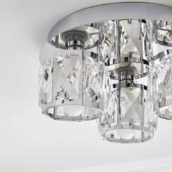 Dunelm Kylie Bathroom 3 Light Flush Fitting 10 Dunelm Kylie Bathroom 3 Light Flush Fitting -Cheap wall lights Store 1000182588 alt02