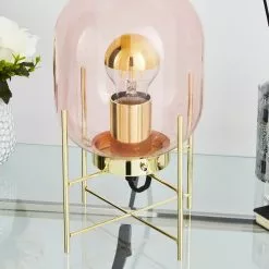Elements Dayo Table Lamp Pink -Cheap wall lights Store 1000182797 alt02