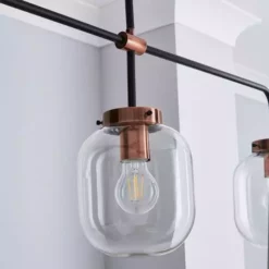 Elements Dayo 3 Light Bar Ceiling Fitting -Cheap wall lights Store 1000182800 alt02